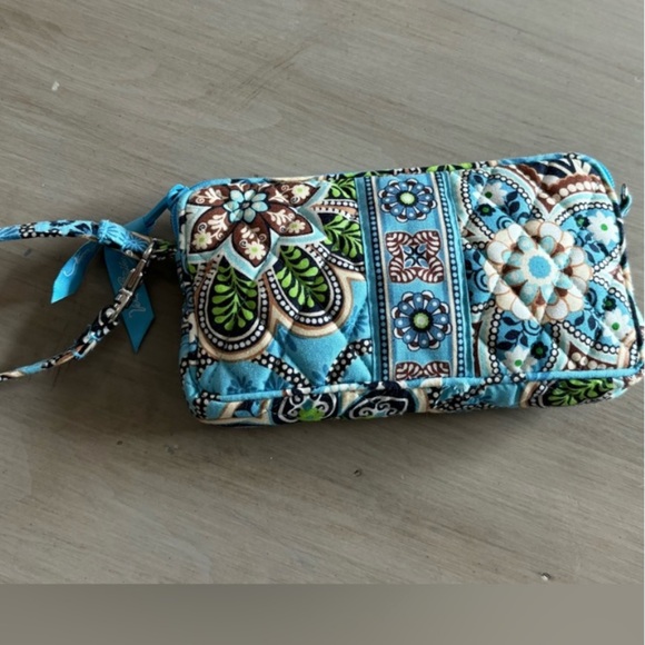 Vera Bradley Handbags - Vera Bradley purse clutch wallet keychain
With zipper in excellent condition